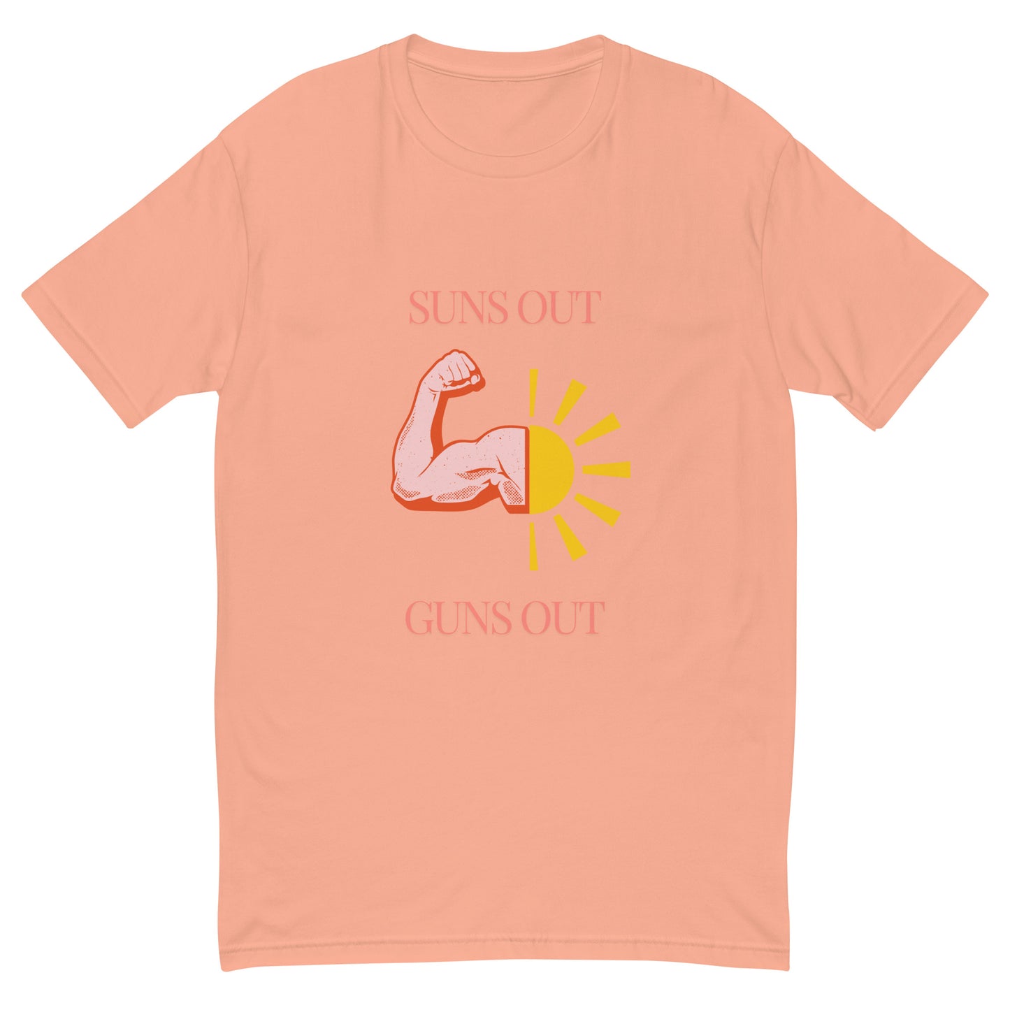 Short Sleeve T-shirt Suns Out Guns Out