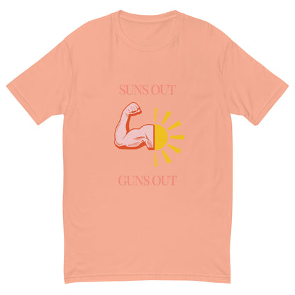 Short Sleeve T-shirt Suns Out Guns Out