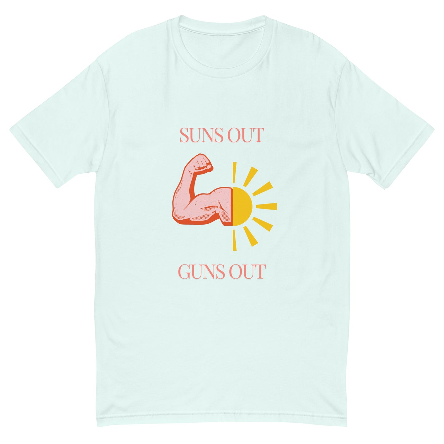 Short Sleeve T-shirt Suns Out Guns Out